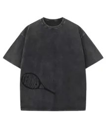 koszulka-oversize-efekt-sprania-nadruk-silikonowy-tenis-czarny-xl