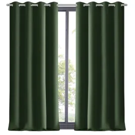 komplet-2szt-zaslon-gladkich-khaki-na-przelotkach-145x250cm-felicia
