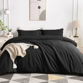 komplet-jednokolorowej-poscieli-czarnej-200x220cm-preto