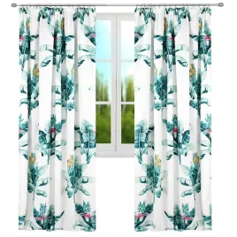 zaslona-w-kwiaty-i-ciemnozielone-liscie-na-tasmie-145x250cm-galita
