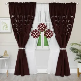komplet-brazowych-zaslon-z-firana-zdobiony-zawieszkami-400x250cm-giulia