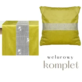 komplet-welurowy-z-cyrkoniami-musztardowy-bieznik-alessio-poszewka-jane