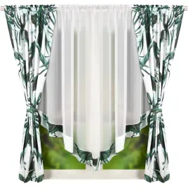 komplet-zaslon-z-firana-ciemnozielone-liscie-na-tasmie-400x160cm-ivone