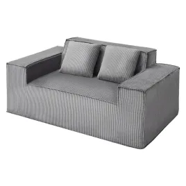 vevor-sofa-dwuosobowa-160-cm-szara-kordurowa-kompaktowa-mocna-bez-montazu