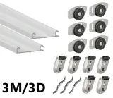 system-przesuwny-bialy-easy-ares2-fast-3m-3d