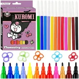 kuromi-mazaki-pisaki-flamastry-szkolne-12-intensywnych-kolorow-majewski