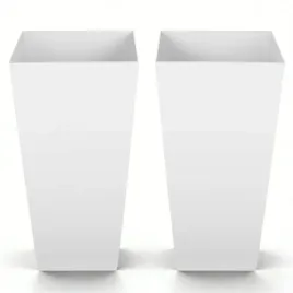 doniczka-vevor-325x325x665-mm-zestaw-2-czesciowy-biala-pojemnik-na-rosliny