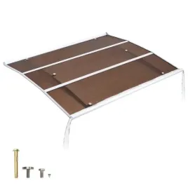 vevor-daszek-lukowy-120x100-cm-poliweglan-brazowy-z-odwodnieniem