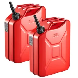 kanister-na-paliwo-vevor-20l-2-szt-metalowy-z-dziobkiem-i-uchwytem-czerwony