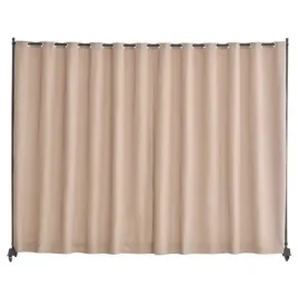 vevor-scianka-dzialowa-jednopanelowa-przenosna-brazowa-308x45x245-cm