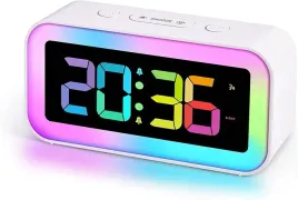 u-picks-budzik-dzieciecy-rgb-led-7-kolorow-podwojny-alarm-usb