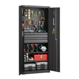 vevor-metalowa-szafka-garazowa-2-drzwi-2-szuflady-2-polki-czarna-180-cm