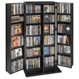 szafka-na-plyty-dvd-vevor-24-przegrodki-czarna-wolnostojaca-oszczedzajaca