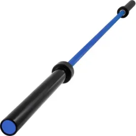 vevor-2-m-niebieska-sztanga-olimpijska-15-kg-z-klamrami-i-zaciskami