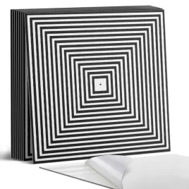 komplet-kafelkow-winyl-wzor-koncentrycznych-linii-w-kwadratach-9-x-30x30-cm
