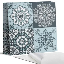 dekoracyjne-kafelki-winylowe-podlogowe-wzory-mandali-w-kratke-4-x-50x50-cm