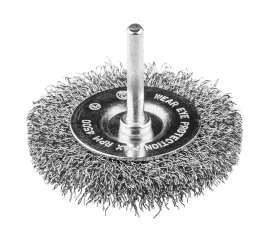 szczotka-druciana-tarczowa-50-mm-drut-karbowany-inox-z-trzpieniem-6-mm