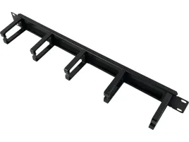 organizator-kabli-1u-19-z-przepustem-szczotkowym-5-plastikowych-uchwytow