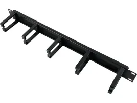 organizator-kabli-1u-19-z-przepustem-szczotkowym-5-plastikowych-uchwytow