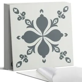 kafelki-scienne-z-grafika-pcv-lisciasty-motyw-ornamentalny-4-x-50x50-cm
