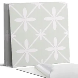 kafelki-winylowe-z-motywem-do-kuchni-kwiatowy-motyw-w-siatce-4-x-50x50-cm
