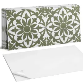 kafelki-scienne-z-grafika-pcv-kwiatowa-kompozycja-z-liscmi-10-x-40x20-cm