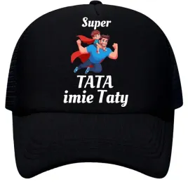 czapka-trucker-z-siatka-super-tata-superman-imie-taty-prezent-dzien-ojca