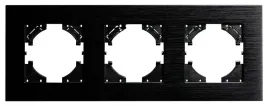 viplast-879-35a-vip-ramka-potrojna-alu-czarna