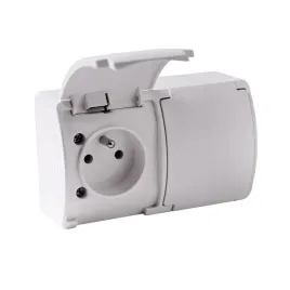viplast-162-01-koala-gniazdo-2x2p-z-natynkowe-ip44-biale-z-klapka-biala