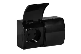 viplast-182-05-gniazdo-podwojne-2x2p-z-schuko-natynkowe-ip44-czarne