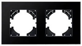 viplast-879-25g-vip-ramka-podwojna-szklo-czarna