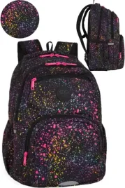 plecak-coolpack-dwiekomory-mlodziezowy-pick-galaktyka-kolorowe-kropki