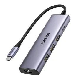 hub-ugreen-revodok-cm511-6w1-usb-c-hdmi-pd-100w-szary
