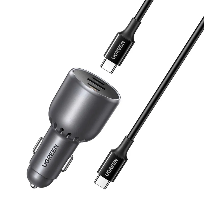 ladowarka-samochodowa-ugreen-ec705-130w-2x-usb-c-usb-a
