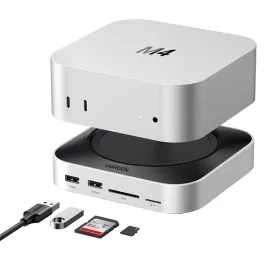 stacja-dokujaca-usb-c-ugreen-cm841-11w1-dla-mac-mini-szara
