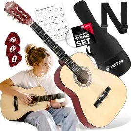 gitara-klasyczna-3-4-3-kostki-pasek-do-gitary-zapasowe-struny-pokrowiec