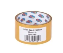 tasma-dwustronna-48mm-x-5m-zolta-pastello