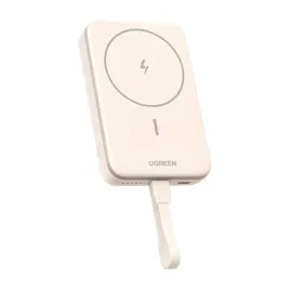 powerbank-magnetyczny-ugreen-pb760-10000-mah-20w-bezowy