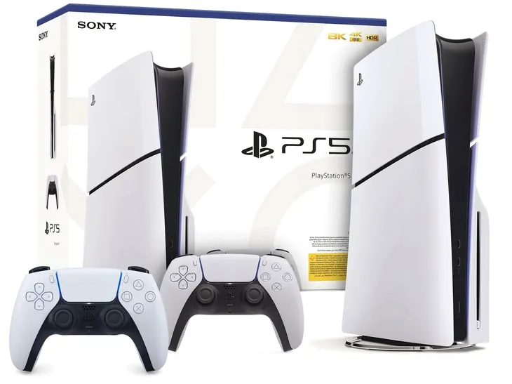 Konsola SONY PlayStation 5 Slim Blu-Ray 2x Pad PS5 SLIM 1TB Napęd 2x Pad