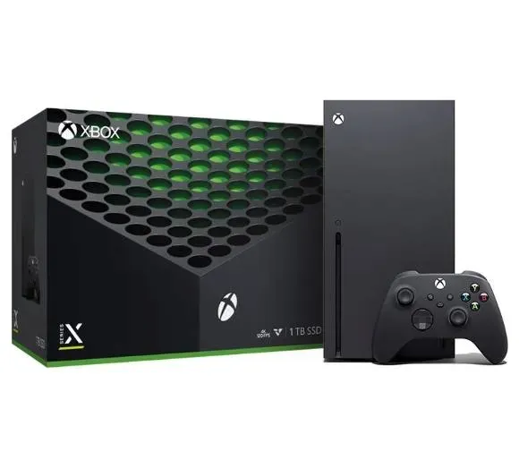 KONSOLA MICROSOFT XBOX SERIES X SSD 1TB PAD + OKABLOWANIE Zestaw