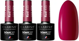 3-x-claresa-lakier-hybrydowy-red-435-5g-elegancka-czerwien-latwa-aplikacja