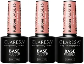 3-x-claresa-baza-rubber-13-5g-wysoka-adhezja-i-elastycznosc-nude-trwaly