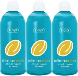 3x-ziaja-intima-plyn-melon-500ml-o-zapachu-egzotycznych-melonow-d-panthenol