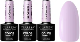 3-x-claresa-lakier-hybrydowy-ice-cream-6-5g-mleczna-borowka-idealna-gestosc