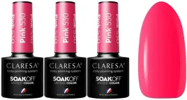 3-x-claresa-lakier-hybrydowy-pink-530-5g-wyrazisty-roz-latwa-aplikacja