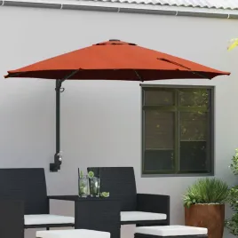 montowany-na-scianie-parasol-ogrodowy-z-ledami-terakota-248-cm
