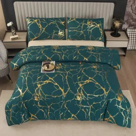 komplet-poscieli-marmurkowej-zielonej-ze-zlota-aplikacja-160x200cm-marbre