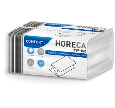 HORECA ręczniki papierowe ZZ 2 warstwy 150 szt