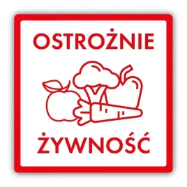 ostroznie-zywnosc-naklejki-na-paczki-50x50mm-100szt