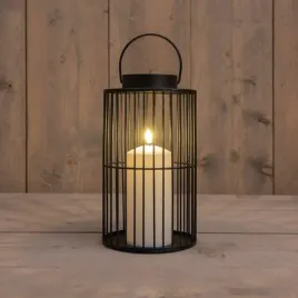 lampion-metalowy-czarny-15x26-cm